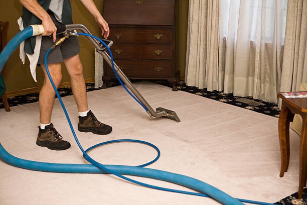 cleaning with vacuum cleaner